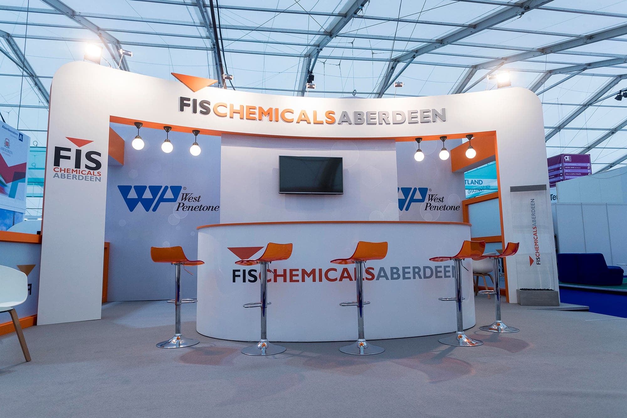 FIS Chemicals Aberdeen Custom Build Stand